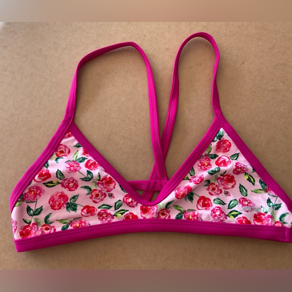 Floral Sporti Bikini Top